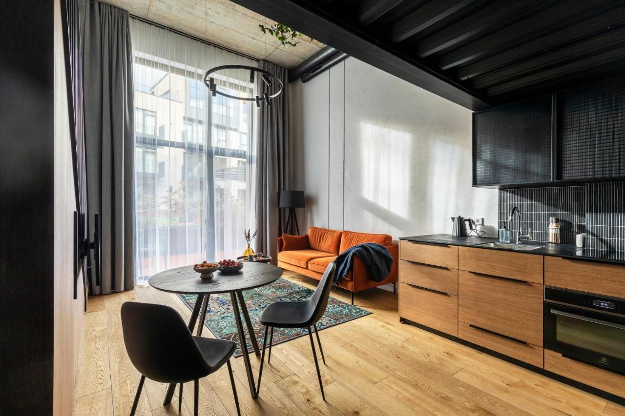 Stylish Loft With Terrace Paupys, Old Town Apartment Vilnius Ngoại thất bức ảnh