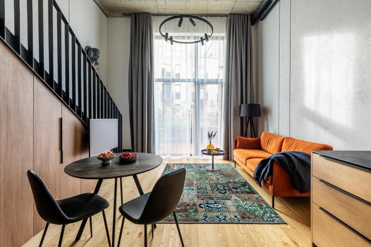 Stylish Loft With Terrace Paupys, Old Town Apartment Vilnius Ngoại thất bức ảnh