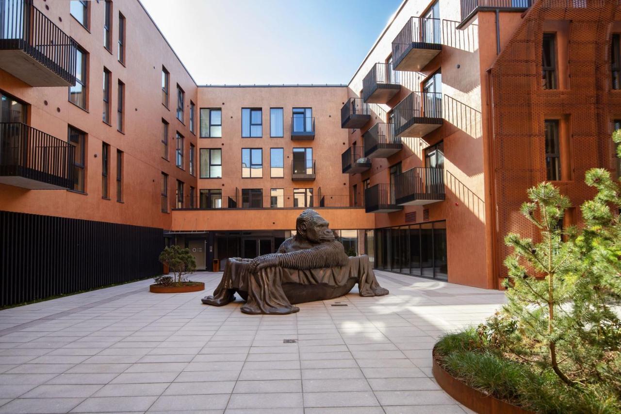 Stylish Loft With Terrace Paupys, Old Town Apartment Vilnius Ngoại thất bức ảnh